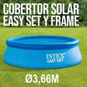 Cobertor solar Intex para piscinas de 3,66m