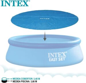 Cobertor solar Intex para piscinas de 3,66m